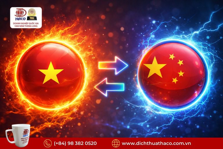 Bảng Giá Dịch Thuật Tiếng Trung Uy Tín – Minh Bạch 2026 4 Bảng Giá Dịch Thuật Tiếng Trung Uy Tín – Minh Bạch