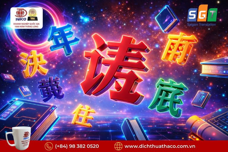 Bảng Giá Dịch Thuật Tiếng Trung Uy Tín – Minh Bạch 2026 6 Bảng Giá Dịch Thuật Tiếng Trung Uy Tín – Minh Bạch