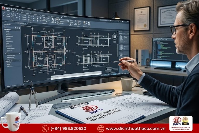 Báo giá dịch thuật chuyên ngành xây dựng