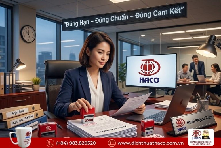 Báo Giá Dịch Thuật Dự Án Theo Khối Lượng Lớn Tại Bắc Ninh