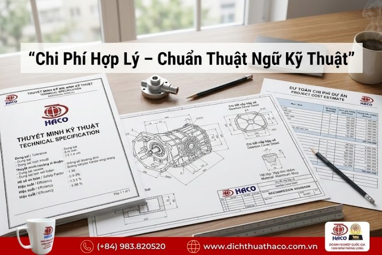 Báo giá dịch thuật kỹ thuật Bình Dương