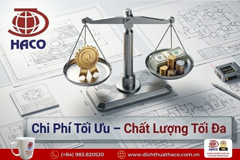 Báo giá dịch thuật kỹ thuật Bình Dương