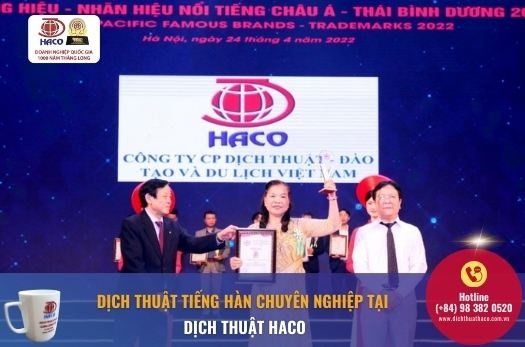 Bao Gia Dich Thuat Tieng Han Chuyen Nghiep