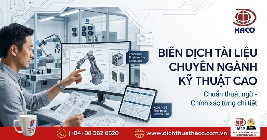 Biên dịch tài liệu chuyên ngành kỹ thuật cao