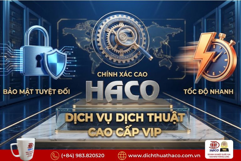 Công ty dịch thuật chuyên nghiệp – Dịch vụ dành cho khách hàng VIP