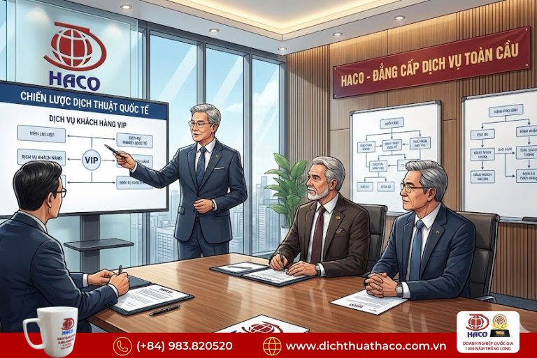 Công ty dịch thuật chuyên nghiệp – Dịch vụ dành cho khách hàng VIP