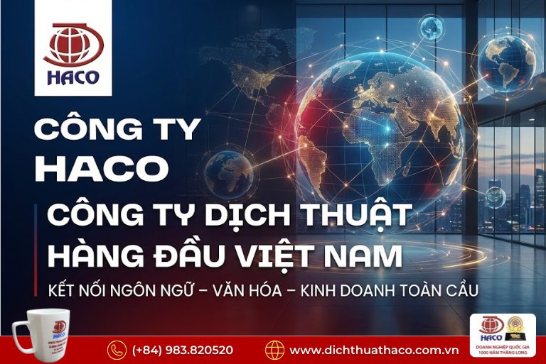 Công ty dịch thuật hàng đầu Việt Nam uy tín toàn quốc 2026 10 Công ty dịch thuật hàng đầu Việt Nam