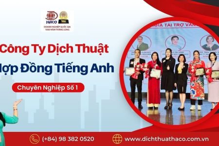 Cong Ty Dich Thuat Hop Dong Tieng Anh Chuyen Nghiep