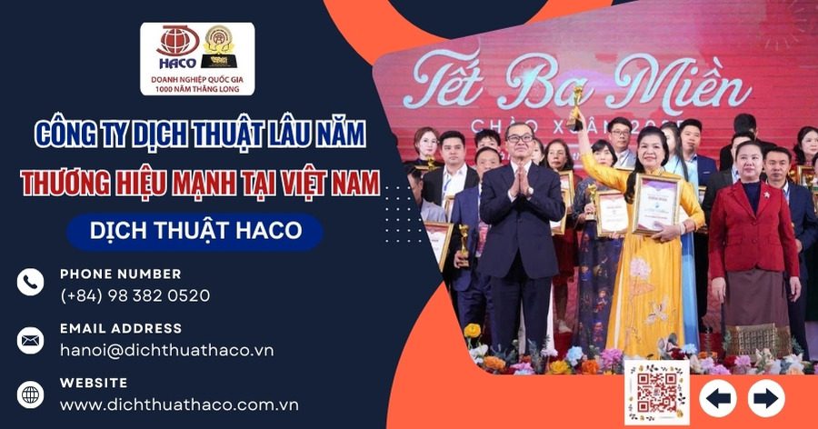 Công ty dịch thuật lâu năm – thương hiệu mạnh tại Việt Nam 2026 8 Công ty dịch thuật lâu năm – thương hiệu mạnh tại Việt Nam