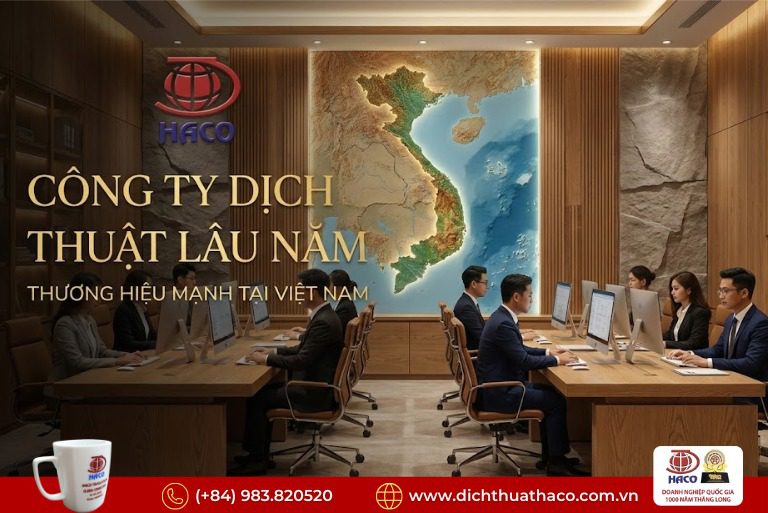 Công ty dịch thuật lâu năm – thương hiệu mạnh tại Việt Nam 2026 1 Công ty dịch thuật lâu năm – thương hiệu mạnh tại Việt Nam