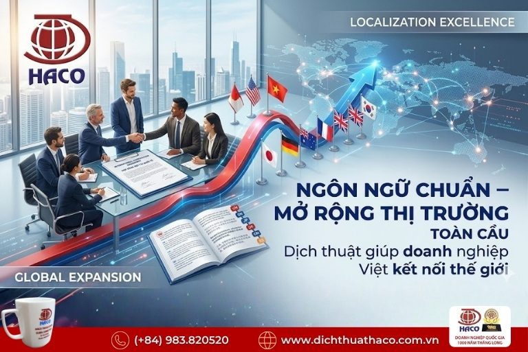 Công ty dịch thuật thương hiệu quốc gia