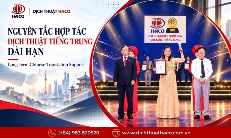 Công ty dịch thuật tiếng Trung uy tín cho doanh nghiệp – HACO 5 cong ty dich thuat tieng trung 3