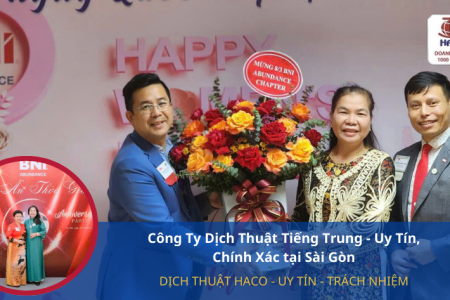 Công Ty Dịch Thuật Tiếng Trung Uy Tín, Chính Xác Tại Sài Gòn