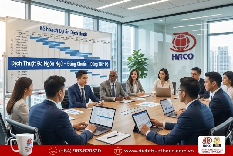 Công ty dịch thuật uy tín quận 1 TP.HCM