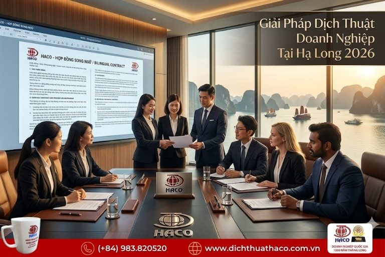 Công ty dịch thuật uy tín tại Hạ Long