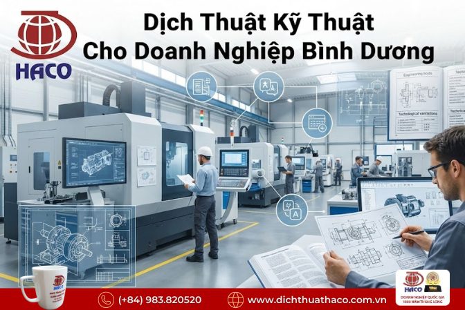 Công ty dịch thuật uy tín tại Thủ Dầu Một