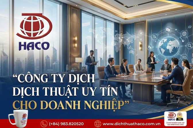 Công ty dịch thuật uy tín tại Thủ Dầu Một