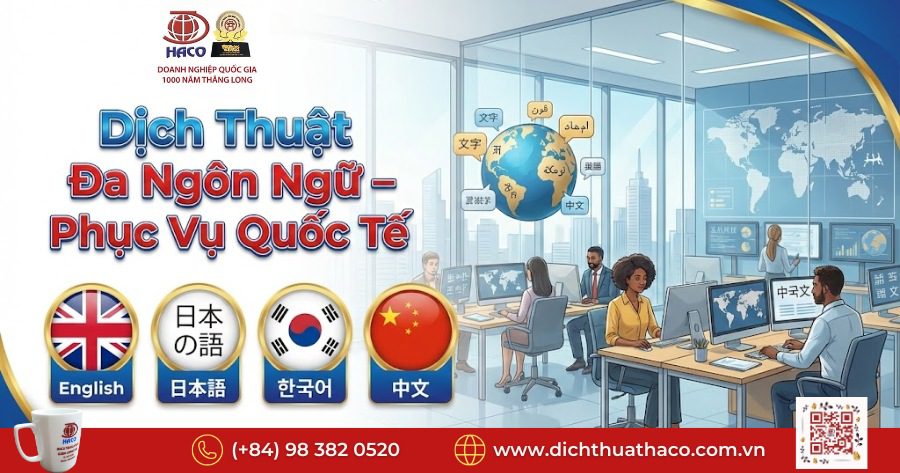 Công ty dịch thuật uy tín tại Thủ Dầu Một