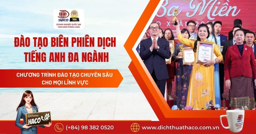 Dao Tao Bien Phien Dich Tieng Anh Da Nganh Chuong Trinh Dao Tao Chuyen Sau