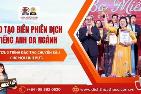 Dao Tao Bien Phien Dich Tieng Anh Da Nganh Chuong Trinh Dao Tao Chuyen Sau