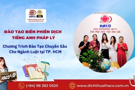 Dao Tao Bien Phien Dich Tieng Anh Phap Ly Chuong Trinh Dao Tao Chuyen Sau