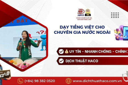 Dạy Tiếng Việt
