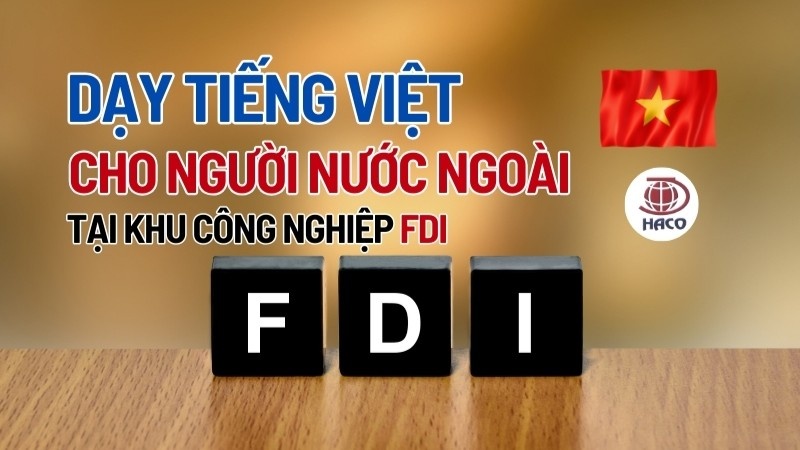 Dạy Tiếng Việt Cho Người Nước Ngoài Tại Các Khu Công Nghiệp Fdi Thách Thức Và Cơ Hội