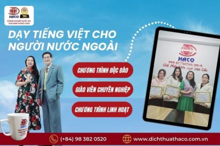 Day Tieng Viet Cho Nguoi Nuoc Ngoai Tai Haco 001