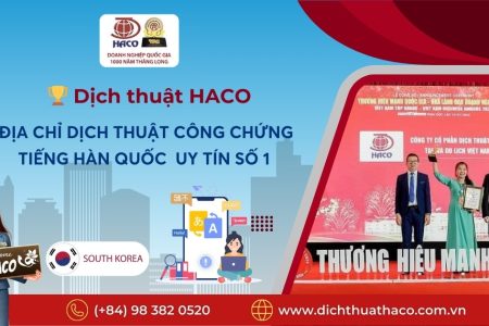 Dia Chi Dich Thuat Cong Chung Tieng Han Quoc Uy Tin So 1