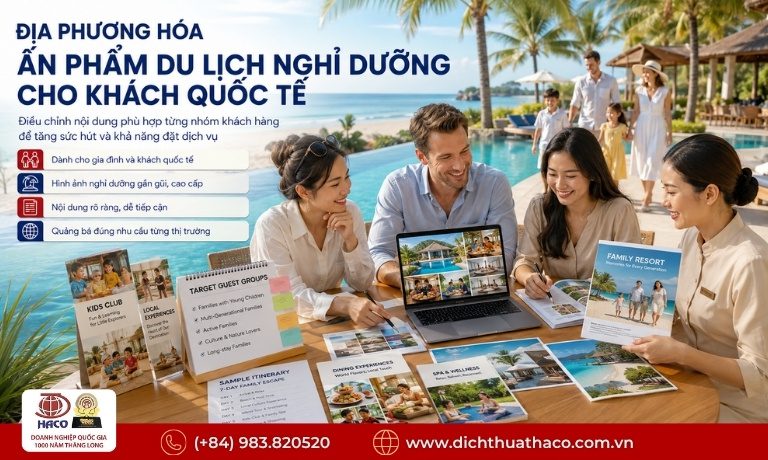 Địa phương hóa ấn phẩm marketing du lịch nghỉ dưỡng 2 dia phuong hoa an pham marketing du lich nghi duong 5