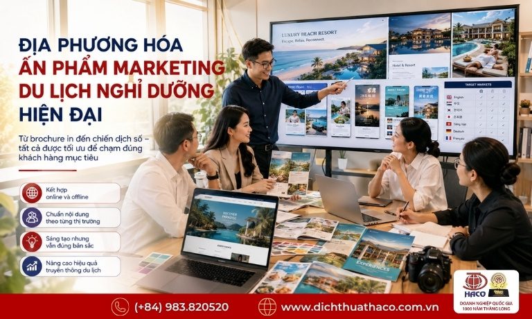 Địa phương hóa ấn phẩm marketing du lịch nghỉ dưỡng 1 dia phuong hoa an pham marketing du lich nghi duong 6