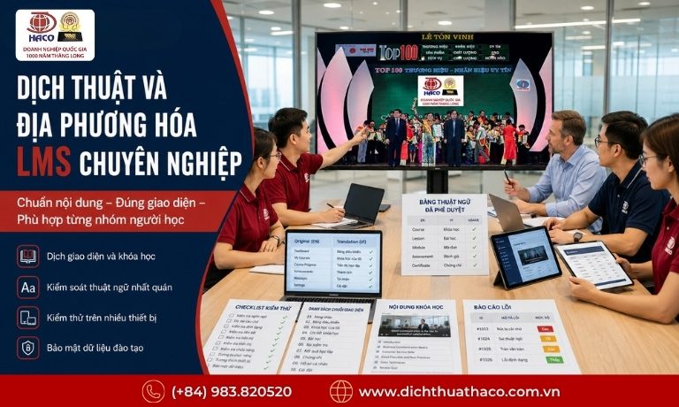 Dịch thuật và địa phương hóa LMS: Giải pháp đào tạo phù hợp từng thị trường 6 dia phuong hoa he thong hoc tap truc tuyen lms 4