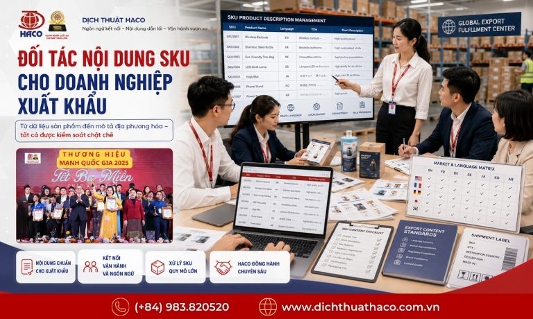 Dịch thuật HACO – Đối tác địa phương hóa mô tả sản phẩm SKU hàng loạt cho doanh nghiệp xuất khẩu 6 dia phuong hoa mo ta san pham sku hang loat 1