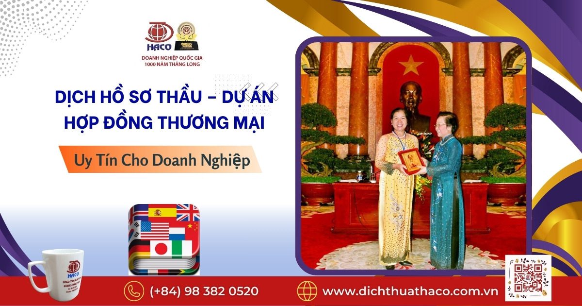 Dịch Báo Cáo Tài Chính – Hồ Sơ Doanh Nghiệp Chuẩn Xác