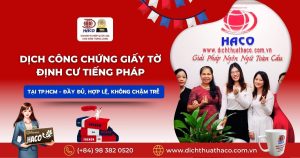 Dich Cong Chung Giay To Dinh Cu Tieng Phap Tai Tp Hcm