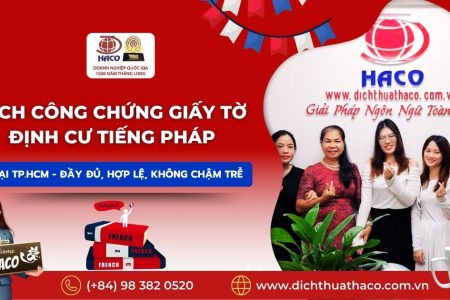 Dich Cong Chung Giay To Dinh Cu Tieng Phap Tai Tp Hcm