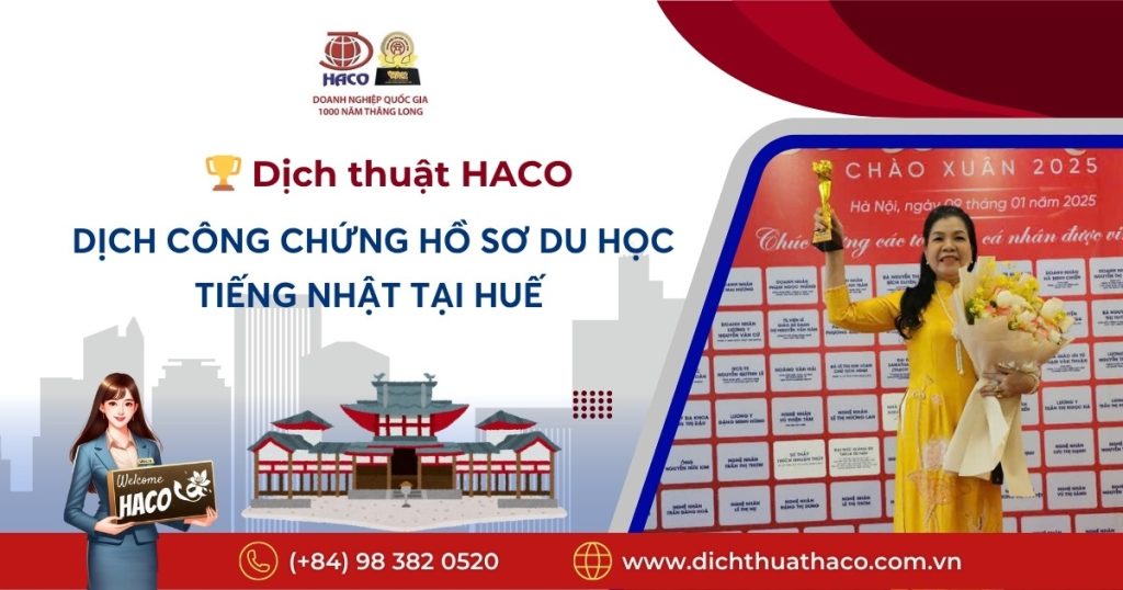 Dich Cong Chung Ho So Du Hoc Tieng Nhat Tai Hue