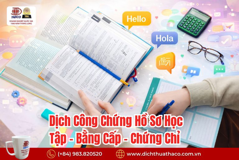 Dịch Công Chứng Hồ Sơ Học Tập – Bằng Cấp – Chứng Chỉ Chuẩn Pháp Lý Quốc Tế 3 Dịch Công Chứng Hồ Sơ Học Tập – Bằng Cấp – Chứng Chỉ