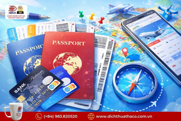 Dịch Công Chứng Hồ Sơ Xin Visa Uy Tín