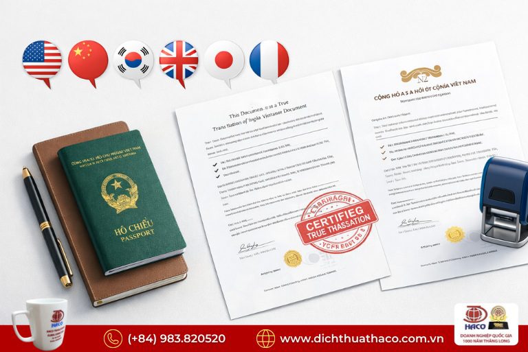 Dịch công chứng ở đâu nhanh và uy tín? Giải pháp an toàn cho mọi hồ sơ 1 Dịch công chứng ở đâu nhanh và uy tín