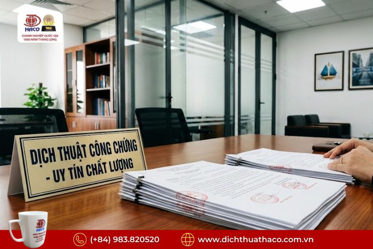 Dịch công chứng ở đâu nhanh và uy tín? Giải pháp an toàn cho mọi hồ sơ 5 Dịch công chứng ở đâu nhanh và uy tín
