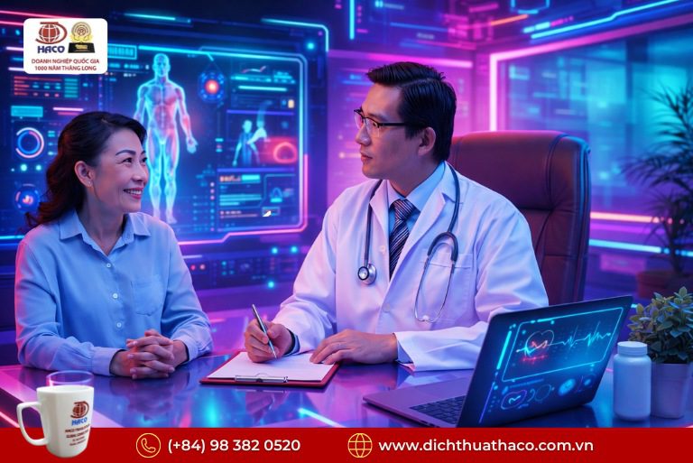 Dịch Hồ Sơ Bệnh Án – Tài Liệu Khám Chữa Bệnh
