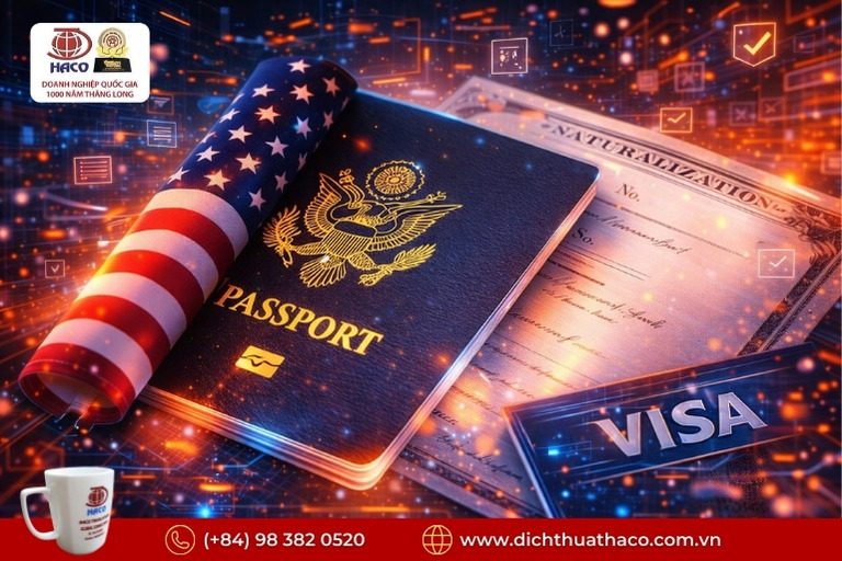 Dịch hồ sơ định cư – visa – hồ sơ lãnh sự chuẩn pháp lý