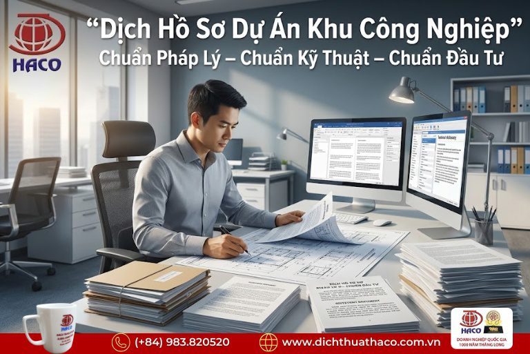 Dịch Hồ Sơ Dự Án Khu Công Nghiệp Chuẩn Pháp Lý – Chuẩn Kỹ Thuật – Chuẩn Đầu Tư 6 https://dichthuathaco.com.vn/