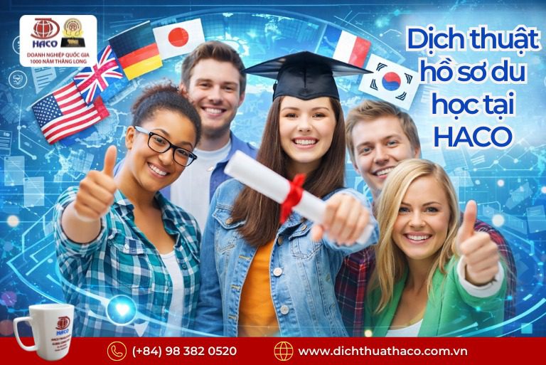 Dịch hồ sơ du học Mỹ – Anh – Úc – Canada chuẩn xác 2 Dịch hồ sơ du học Mỹ – Anh – Úc – Canada chuẩn xác