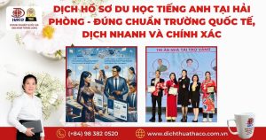 Dich Ho So Du Hoc Tieng Anh Tai Hai Phong Dung Chuan Truong Quoc Te