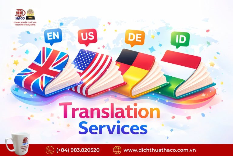 Dịch hồ sơ lãnh sự đa ngôn ngữ chuyên nghiệp