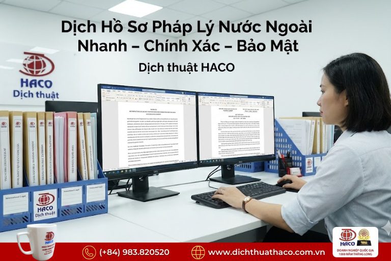 Dịch Hồ Sơ Thủ Tục Pháp Lý Nước Ngoài Vào Việt Nam Chuẩn Luật 2026 9 Dịch Hồ Sơ Thủ Tục Pháp Lý Nước Ngoài Vào Việt Nam