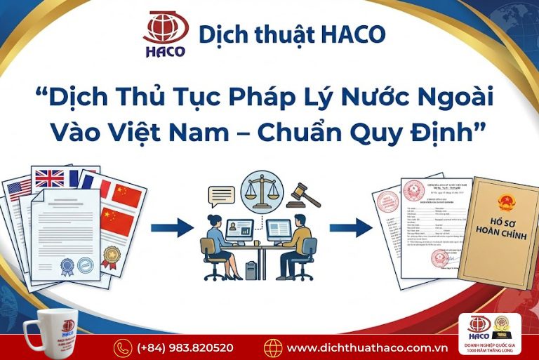 Dịch Hồ Sơ Thủ Tục Pháp Lý Nước Ngoài Vào Việt Nam Chuẩn Luật 2026 6 Dịch Hồ Sơ Thủ Tục Pháp Lý Nước Ngoài Vào Việt Nam