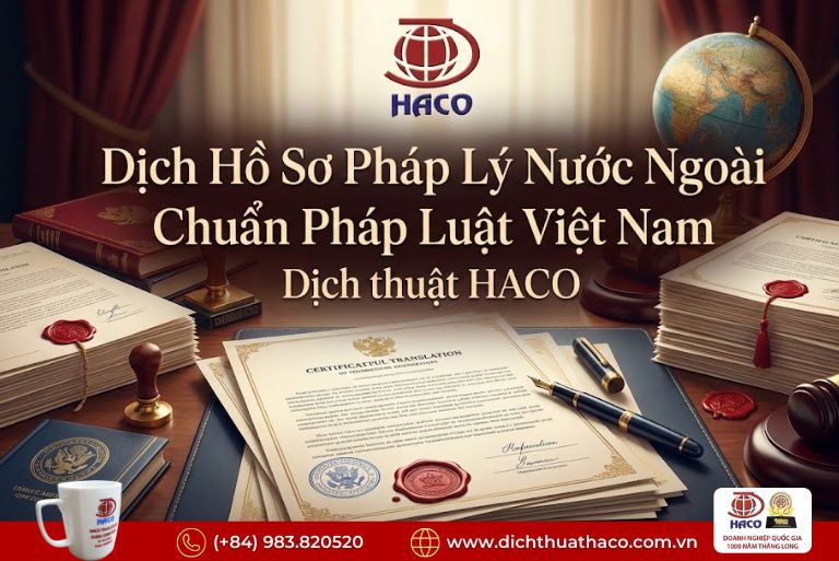 Dịch Hồ Sơ Thủ Tục Pháp Lý Nước Ngoài Vào Việt Nam Chuẩn Luật 2026 5 Dịch Hồ Sơ Thủ Tục Pháp Lý Nước Ngoài Vào Việt Nam
